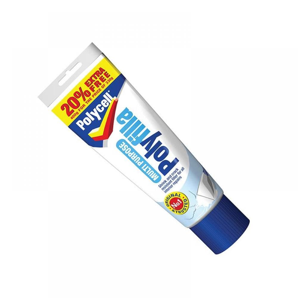 Polycell 5084955 Multipurpose Polyfilla Ready Mixed 330G + 20% Free