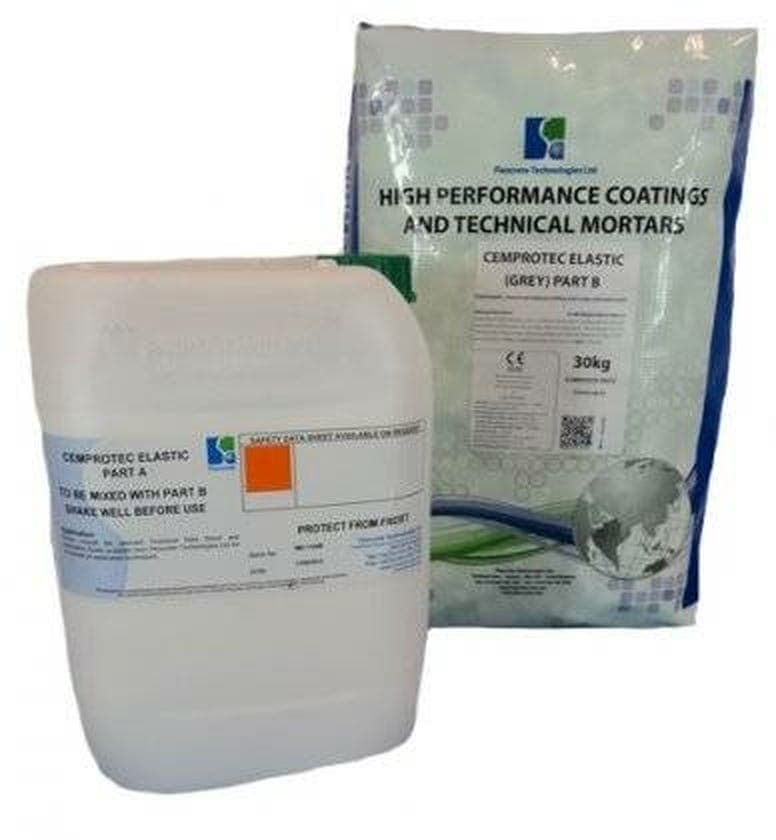 Flexcrete Cemprotec Elastic Elastomeric Cementitious Modified Flexible Coating - 30kg