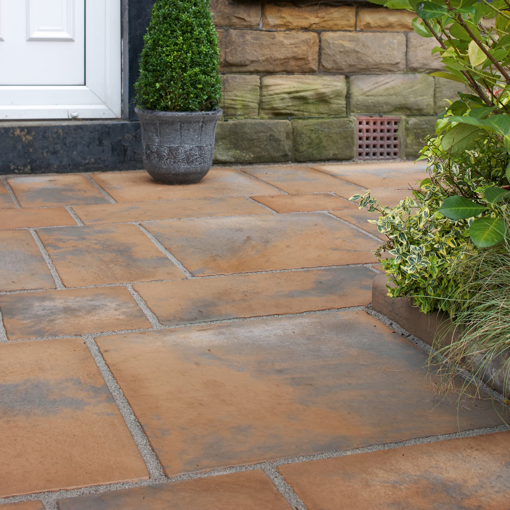 Marshalls Firedstone Garden Paving Pack Autumn 600mm x 600mm x 38mm