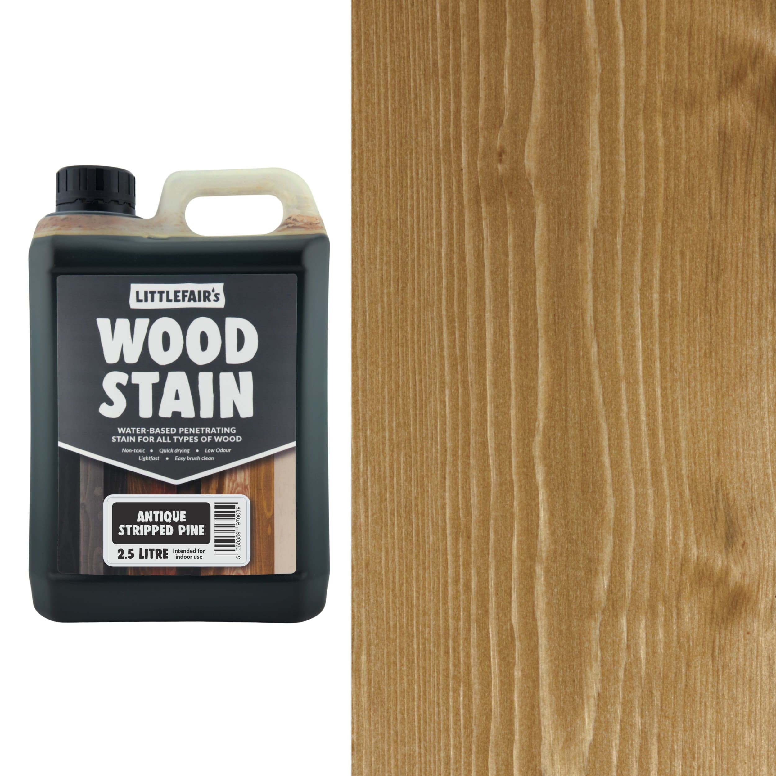 Littlefairs Water Based Wood Stains - Non Toxic & Eco Friendly