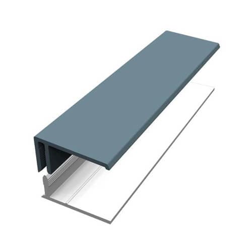 Weatherboard Cladding Two Part Edge Trim - 3mtr Colonial Blue