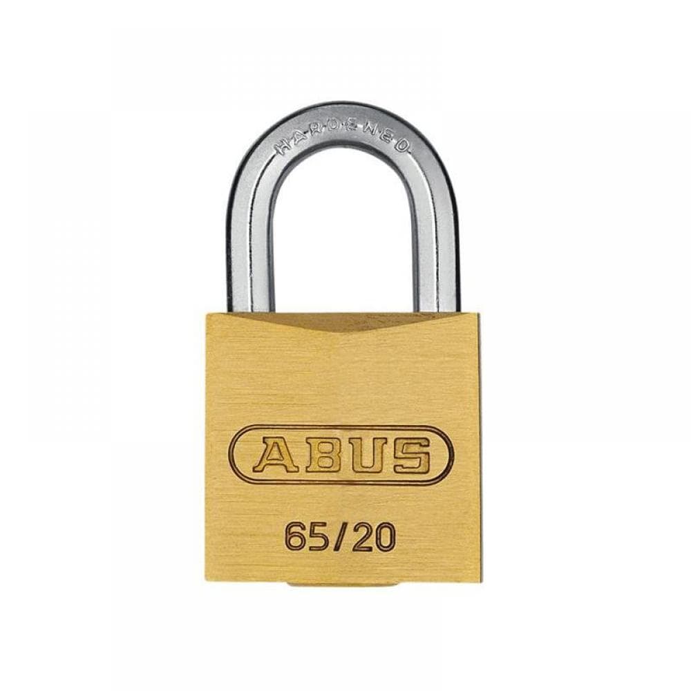 Abus Mechanical 03889 65/20Mm Brass Padlock Keyed Alike 203