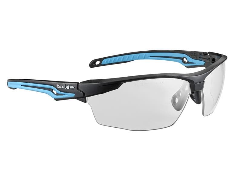 Bolle Safety TRYONN40E Tryon Safety Glasses - Platinum® Cobalt Flash