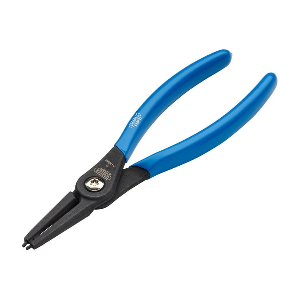 Draper Expert Straight Tip Internal Circlip Pliers J2 180Mm each 1 09017
