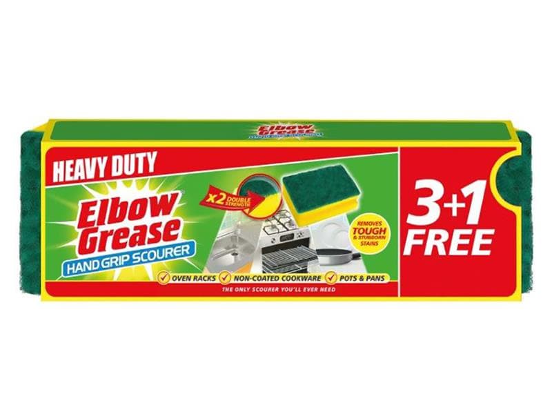 Elbow EG82 Grease Handgrip Scourer X 4 Eg82