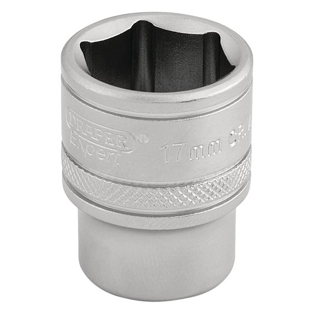 Draper Expert 16543 6 Point Metric Socket 3/8in Sq. Dr. 17Mm each