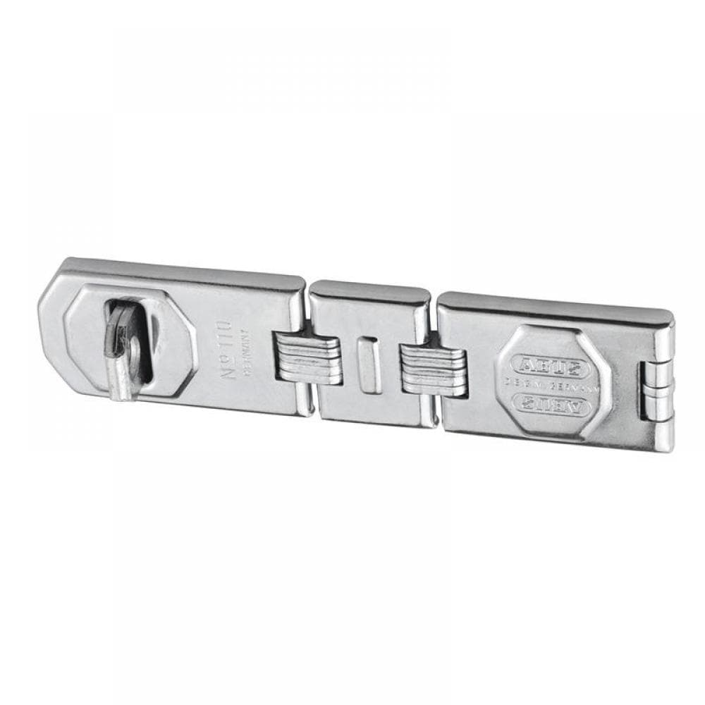 Abus Mechanical 01479 110/195 Hinged Hasp & Staple 195Mm