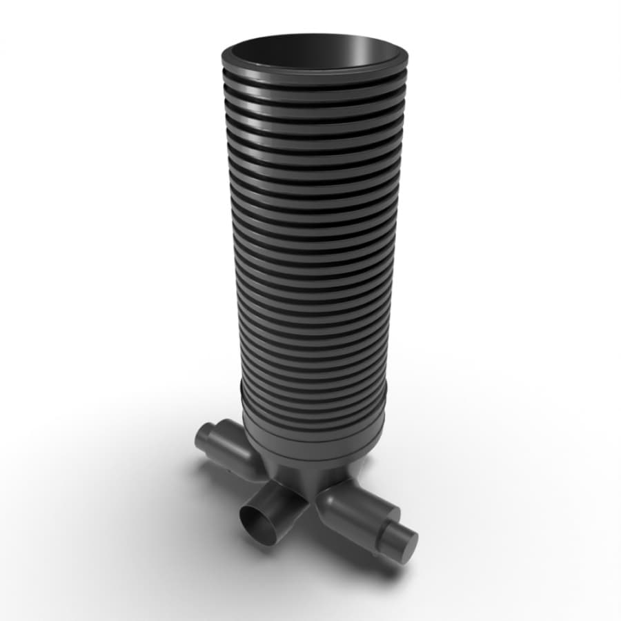 Inspection Chamber Set - 600mm Diameter x 2320mm Depth with 225mm Channel & 150mm Inlets