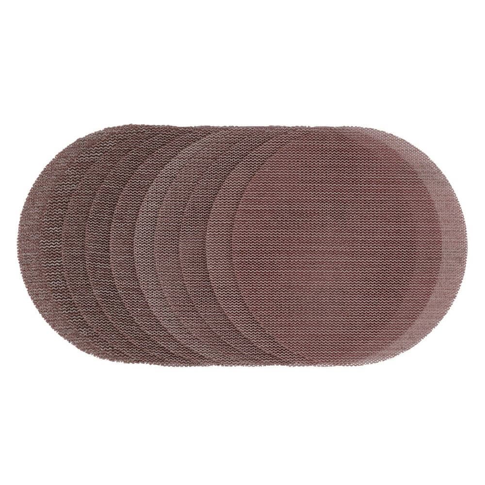 Draper Expert 60608 Mesh Sanding Discs 125Mm Assorted Grit - 80G 120G 180G 240G (Pack Of 10) each 10