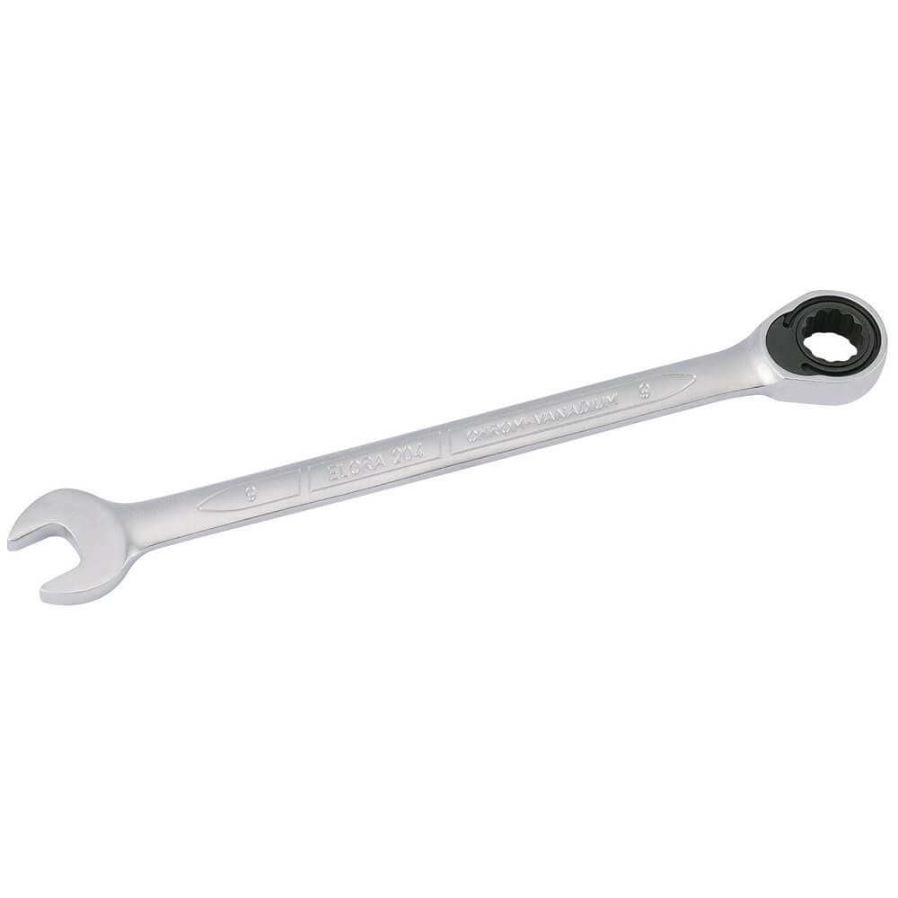 Elora 58388 Metric Ratcheting Combination Spanner 9Mm each