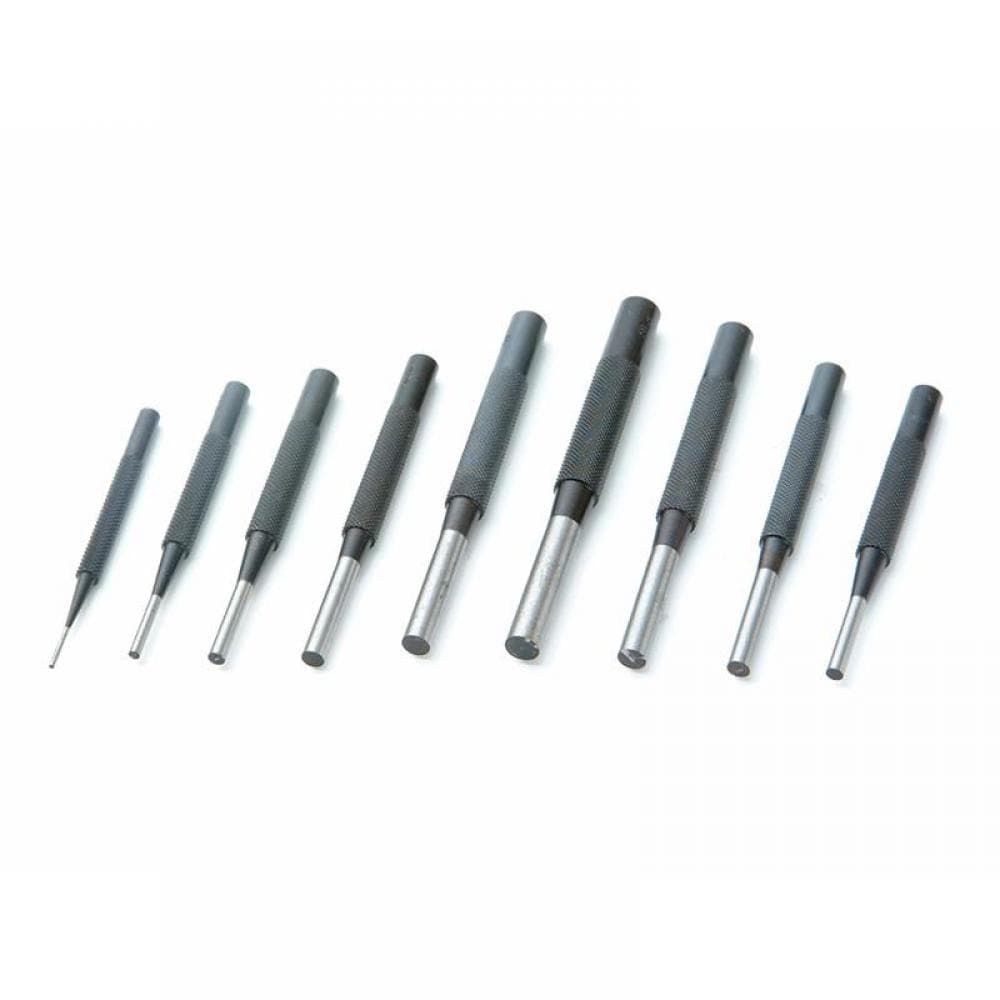 Priory PRI135S9 135-S9 Parrallel Pin Punches In Wallet Set 9 Piece