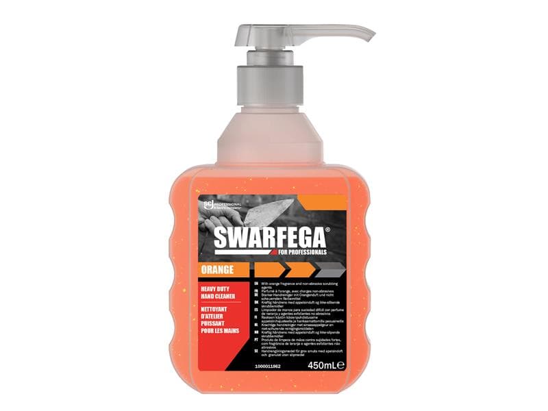 Swarfega® SOR400MP Orange Hand Cleaner Pump Top Bottle 450Ml