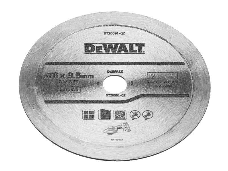 Dewalt DT20591-QZ Dt20591 Diamond Tile Blade 76Mm