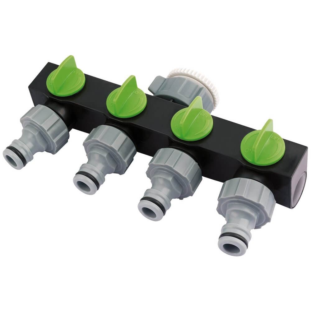 Draper 26333 4-Way Hose Connector each