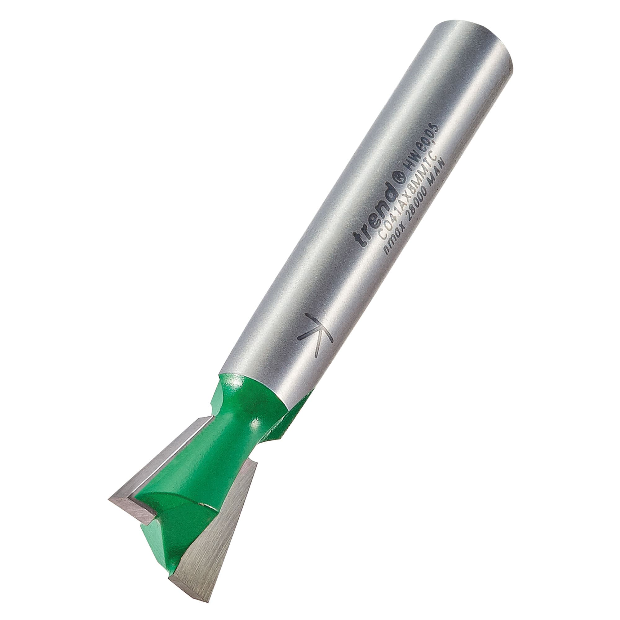 Trend Dovetail Cutter Angle=104 Degrees X 12.7Mm Diameter Pk 1 C041AX8MMTC