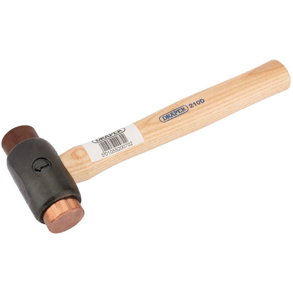 Draper Expert 20070 Copper/Rawhide Faced Hammer 680G/24Oz each