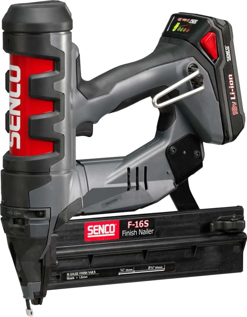 Senco Fusion 18V Cordless 16-Gauge Finish Nailer Fusion F-16S each 1 6U7001N