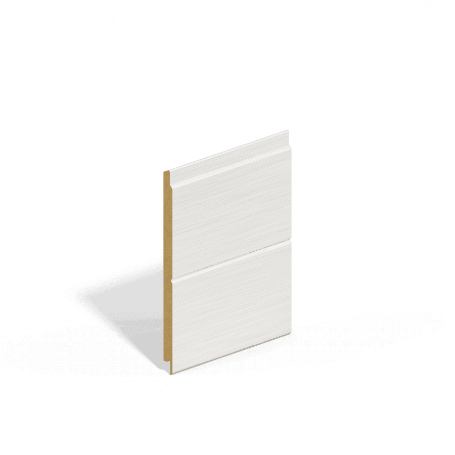 Double Tongue & Groove MDF Cladding - 194mm x 4.88mtr White