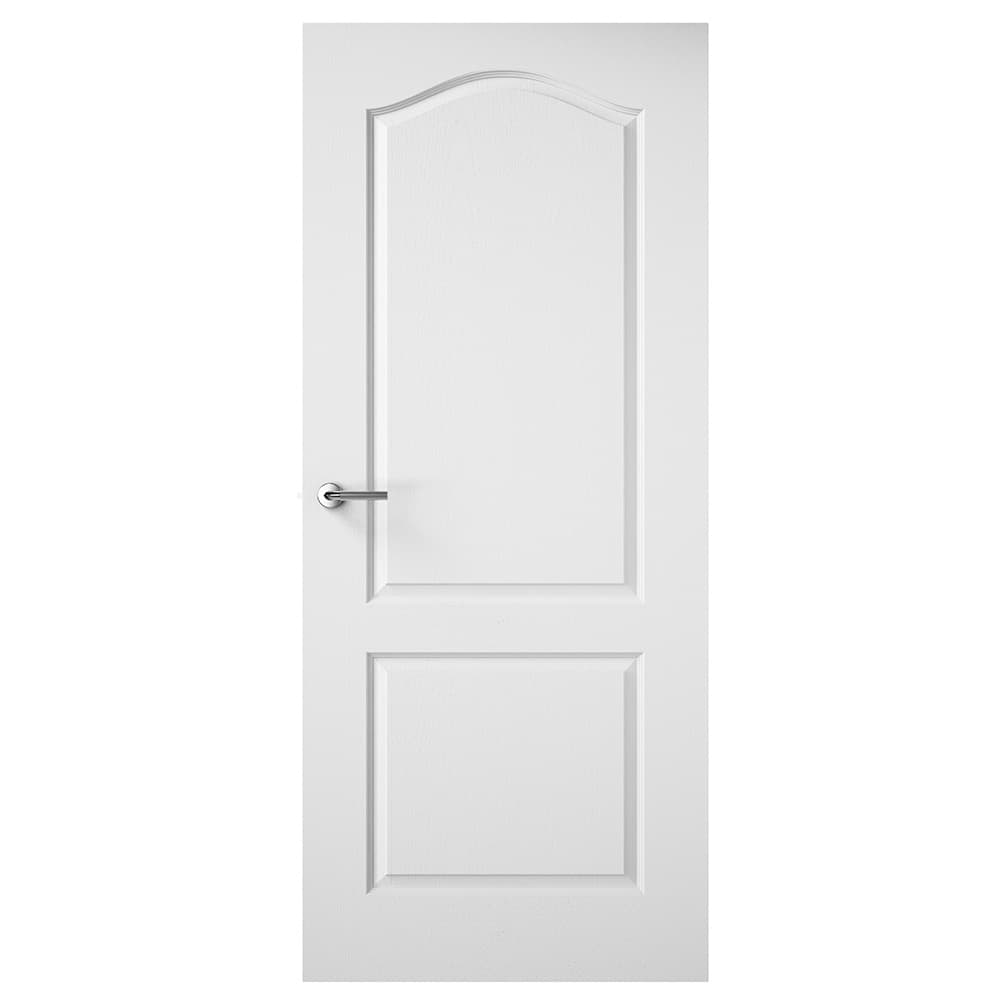 Premdor Moulded 2 Panel Grained Arch Top Door 2032 x 813 x 35mm