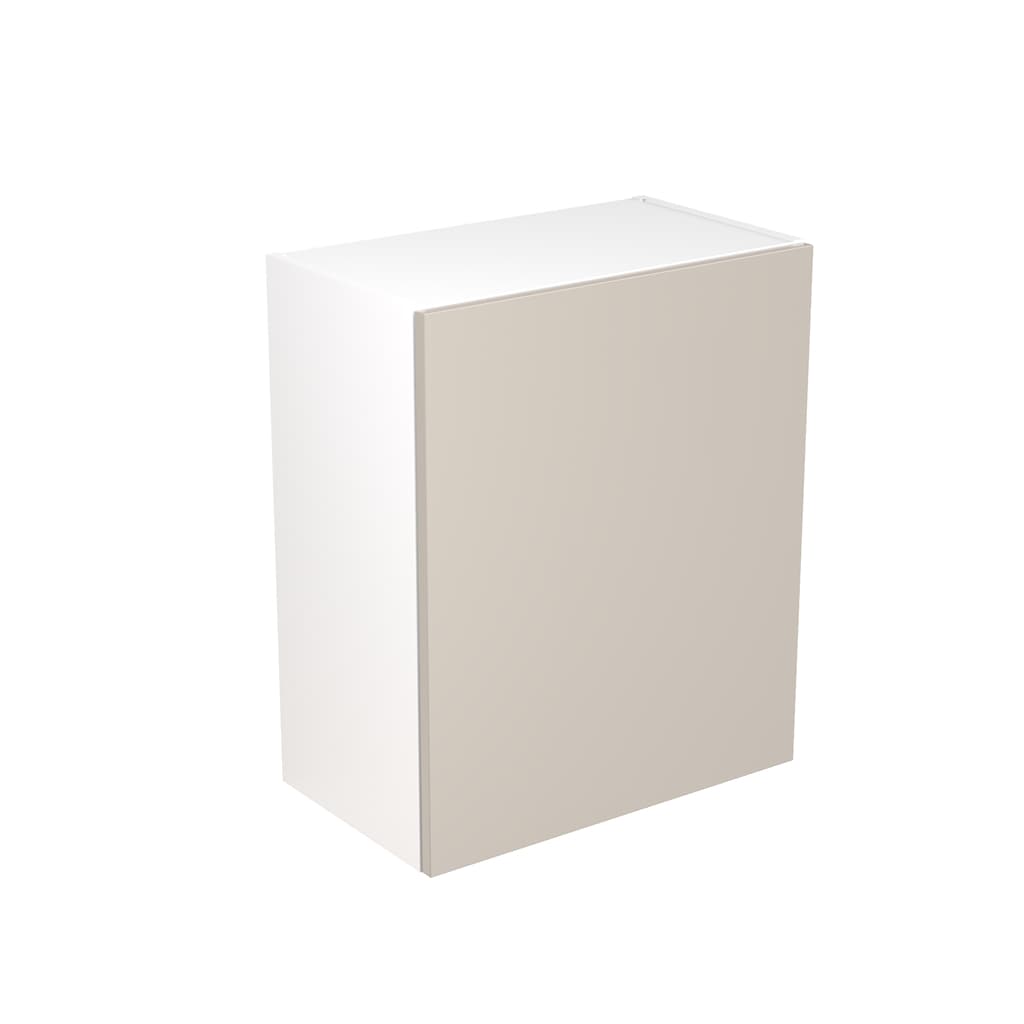 Flatpack 600 Wall Kitchen Cabinet Slab Supermatt Light Grey