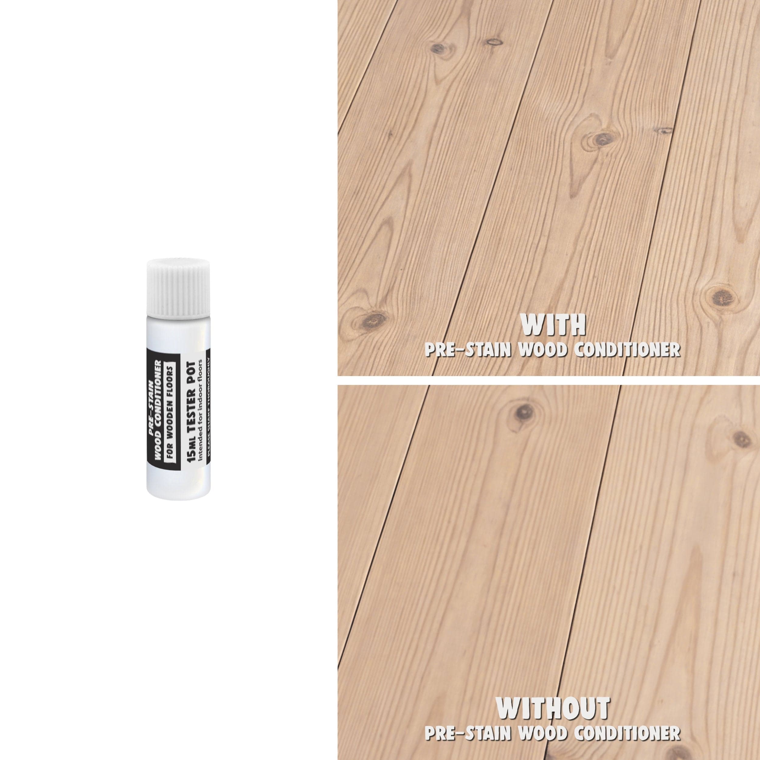 Pre-Stain Wood Conditioner - Flooring (Ideal for Use Before Using Wooden Floor Stain)