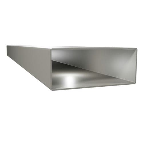 Monsoon Rectangular Ventilation Ducting Flat Duct - 220mm x 90mm x 1.5mtr