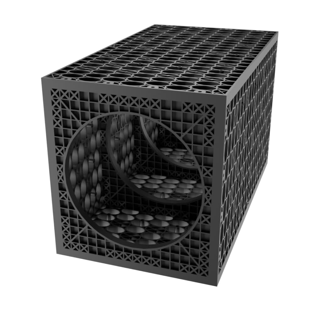 Rainsmart 24 Tonne Shallow Inspection Channel Soakaway Crate Flat-Packed - 0.12 Cubic Metres