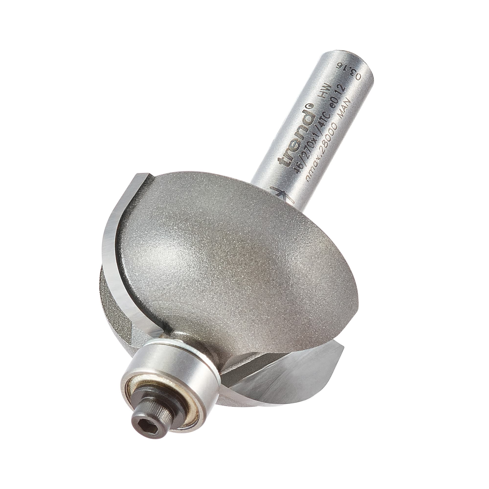 Trend Bearing Guided Cove Cutter 9.5Mm Radius Pk 1 46/270X1/4TC