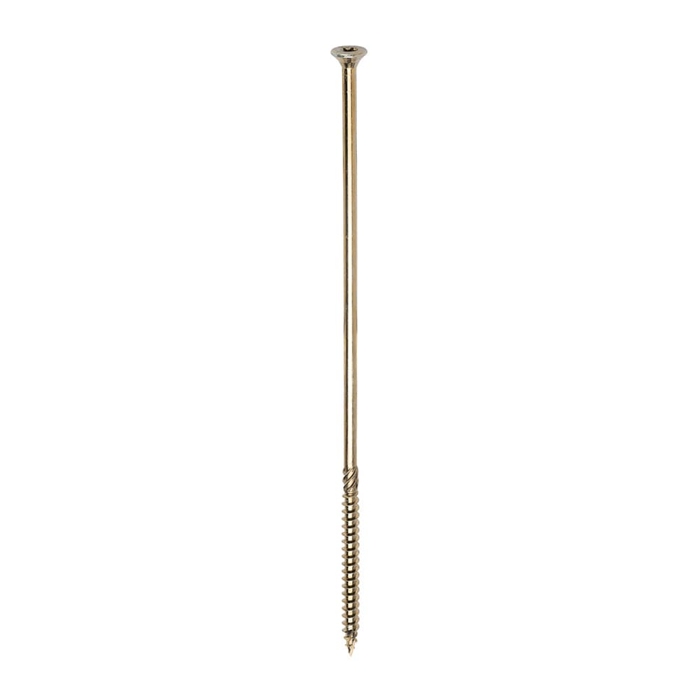 Timco 80275C2C C2 Clamp-Fix Multi-Purpose Premium Screws - Tx - Double Countersunk - Yellow 8.0 X 275 Box 25