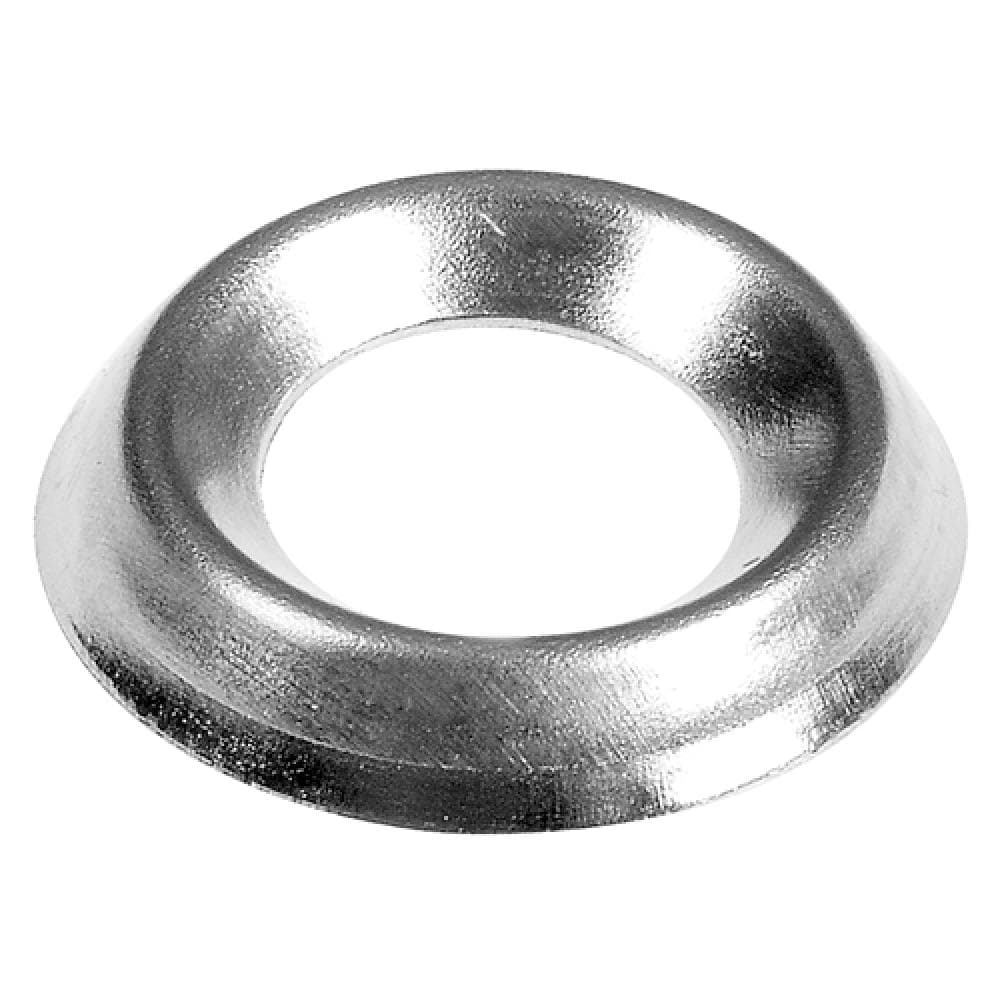 Timco 10NCUPP Screw Cups - Nickel To Fit 10 Gauge Screws TIMpac 50