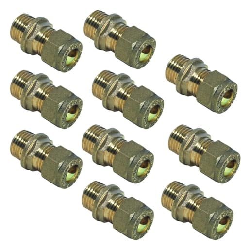 Compression Coupling Ml 22mm x 3/4in - Bag of 10