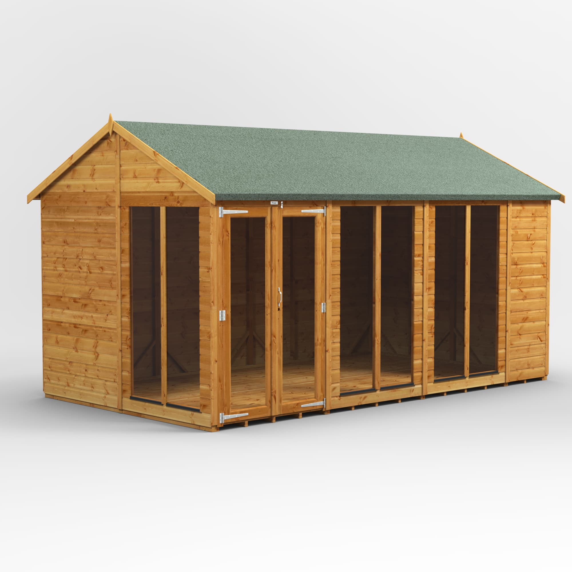 Powersheds 14 x 8 Power Apex Summerhouse