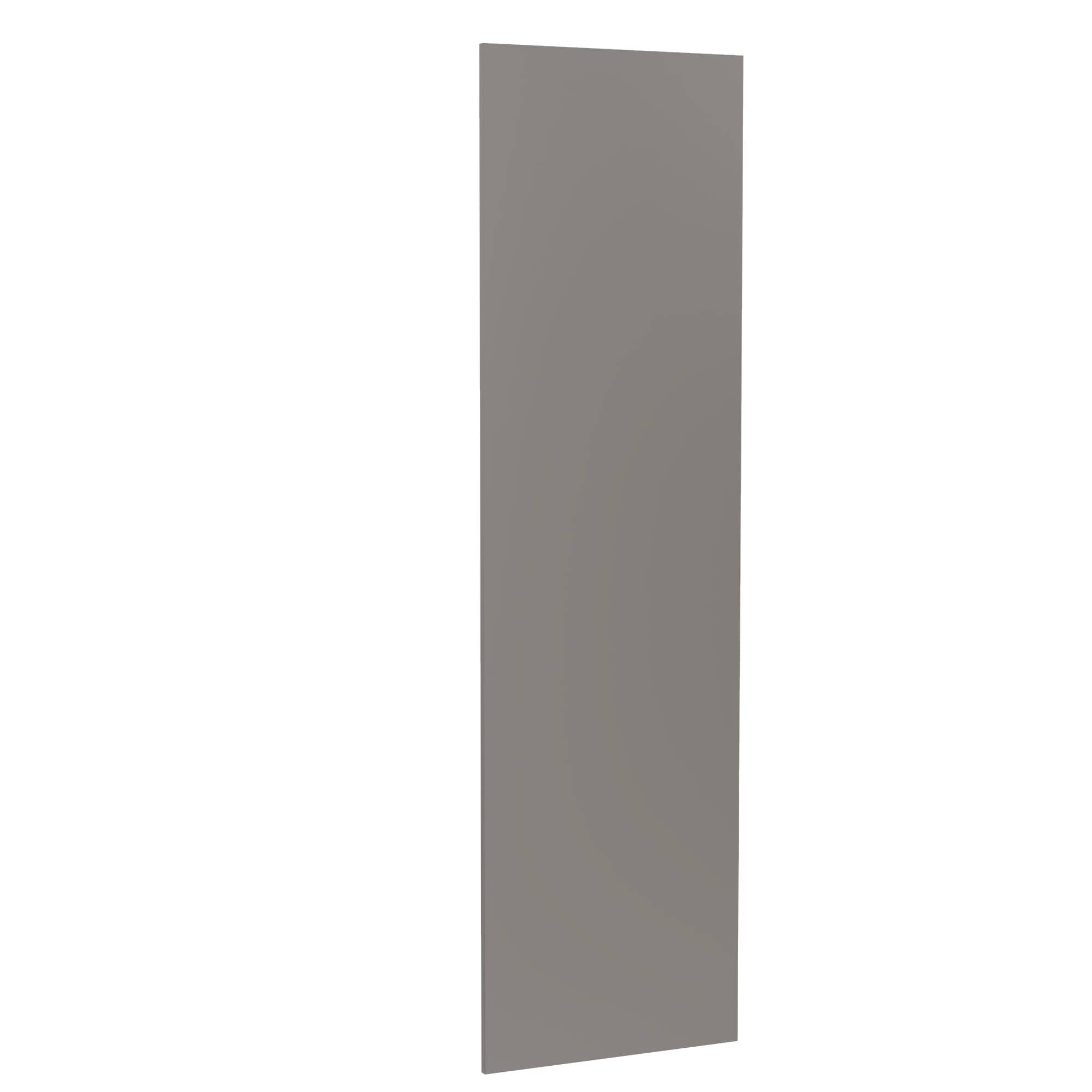 Kitchen Kit Larder Decor End Panel for J-Pull Super Gloss Dust Grey 2400mm x 600mm - FKKJ0330