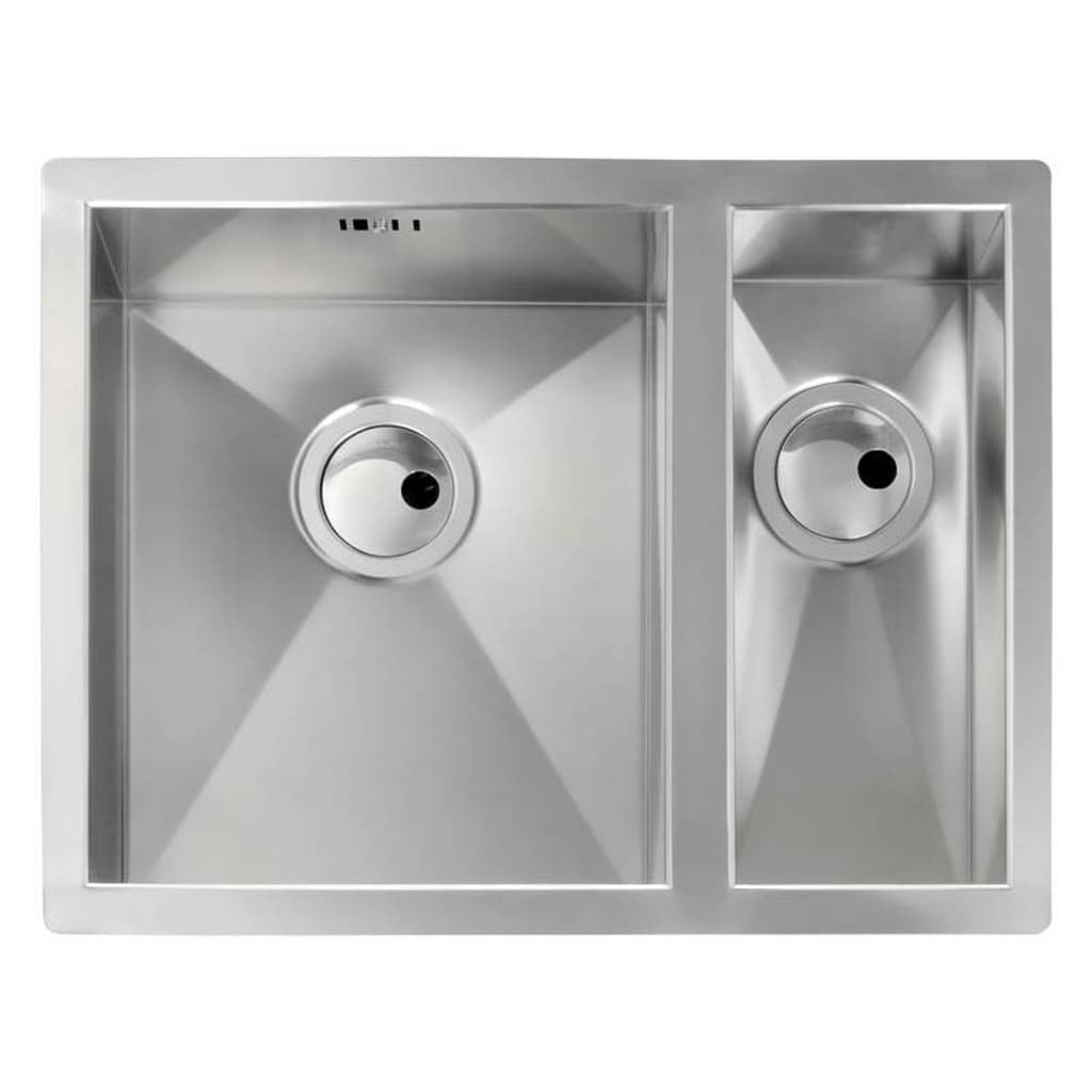 Abode Matrix R0 1.5 Bowl Undermount Stainless Steel Right hand Drainer Kitchen Sink