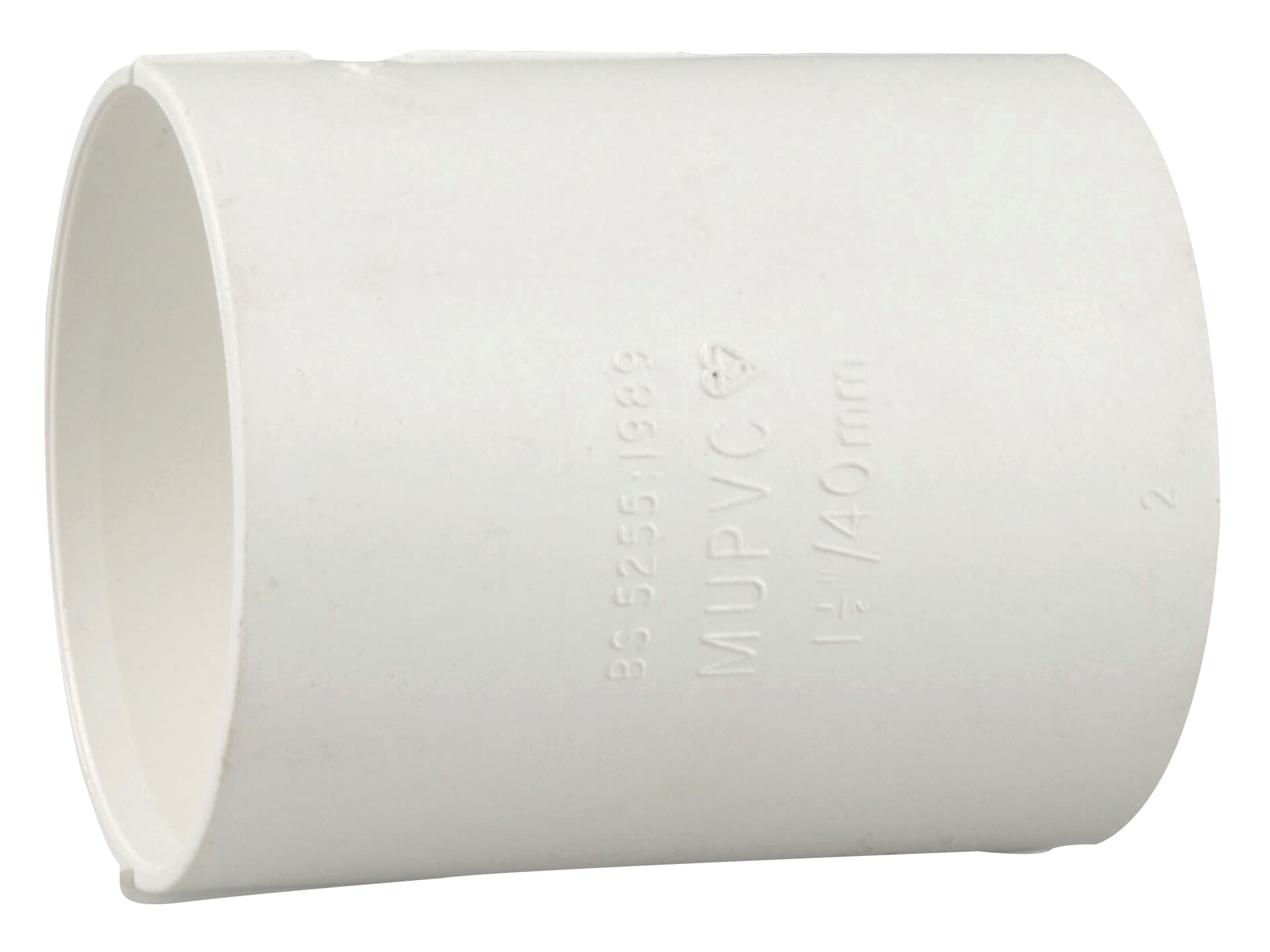 Wavin OsmaWeld double socket 50mm white