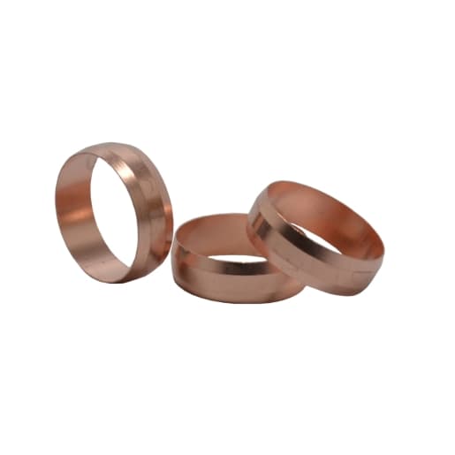 4Trade 22mm Copper Olives (Pack of 10)