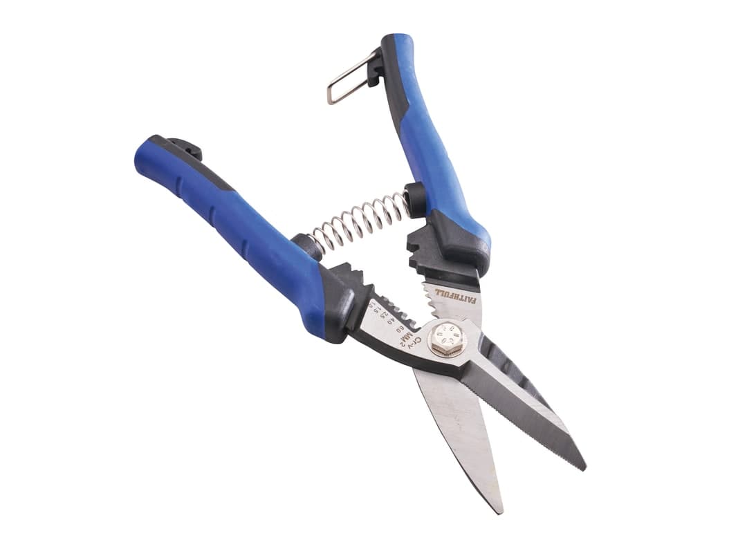 Faithfull Heavy-Duty Multi-Function Snips FAISCHDMF8