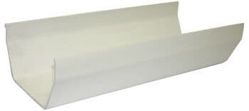 FloPlast Square Gutter - 114mm x 4mtr White