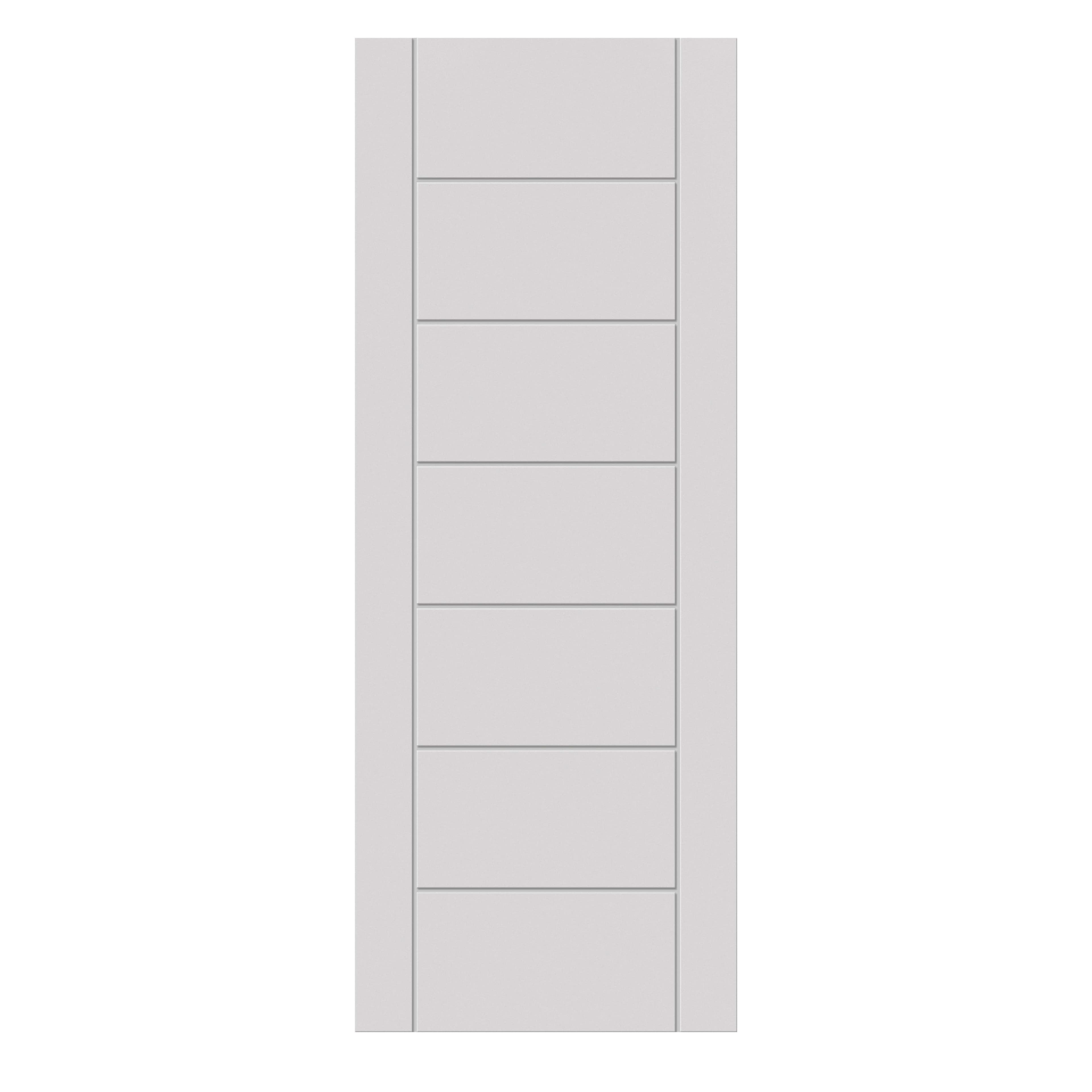 Palomino White Contemporary Internal Door - Primed - 35 x 1981 x 533mm