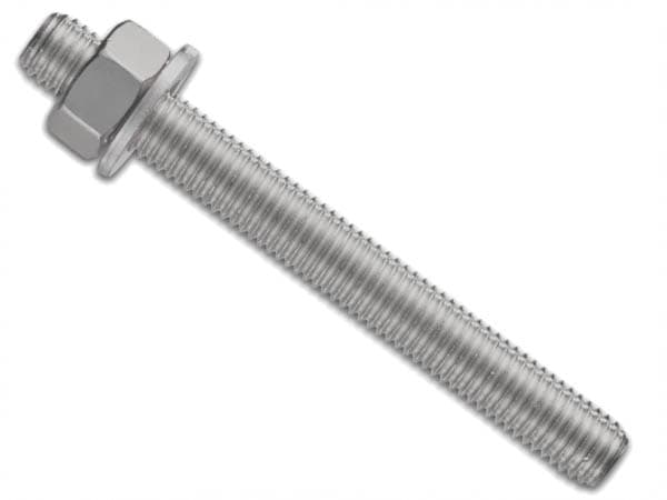 Dewalt Straight Cut Threaded Rod | M24 X 290Mm | Hot Dipped Galvanised | Box 10 DFC4170400