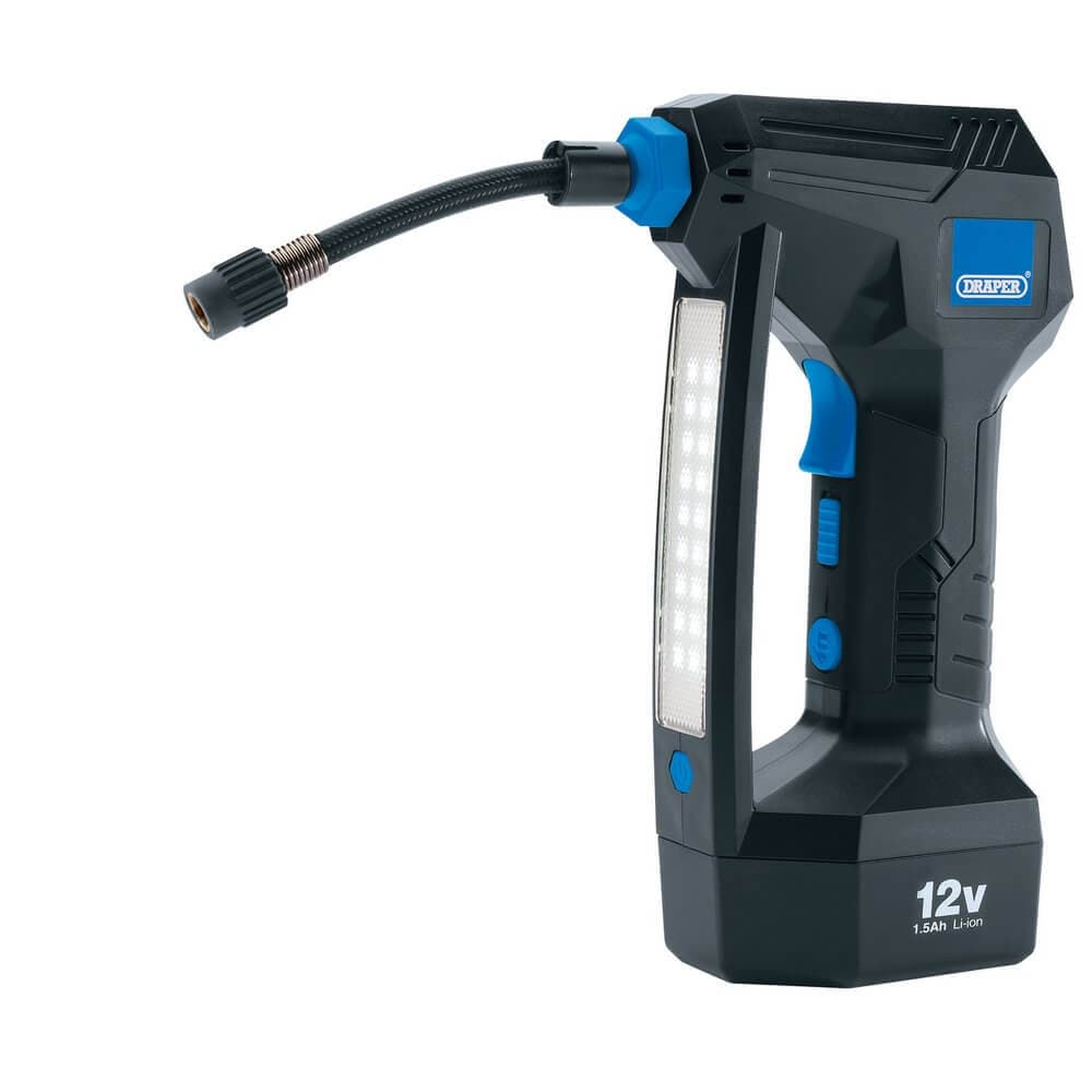 Draper 12V Cordless Air Compressor Pk 1 24239