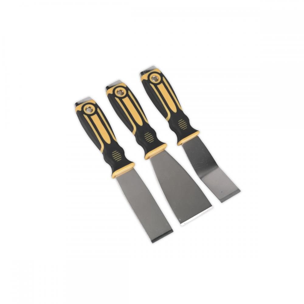 Sealey S0856 Scraper Set With Hammer Cap 3Pc