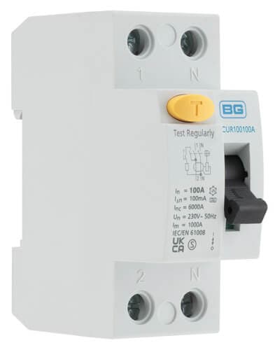 63A 30Ma Type A Rcd 2 Pole CUR6330A-01