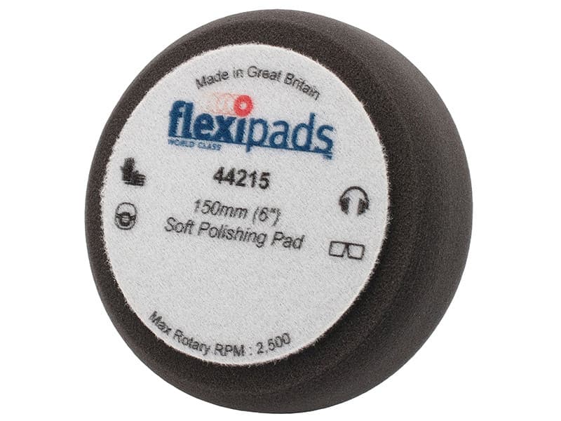 Flexipads World Class 44215 Black Polishing Foam 150 X 50Mm Grip®