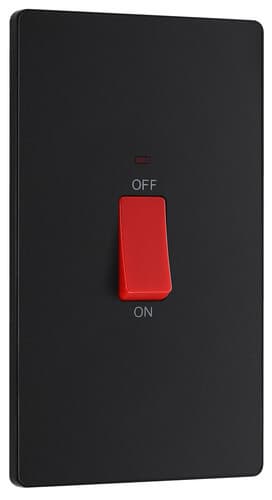 Nexus Metal Brushed Steel Triple Pole Fan Isolator Switch 10A NBS15-01