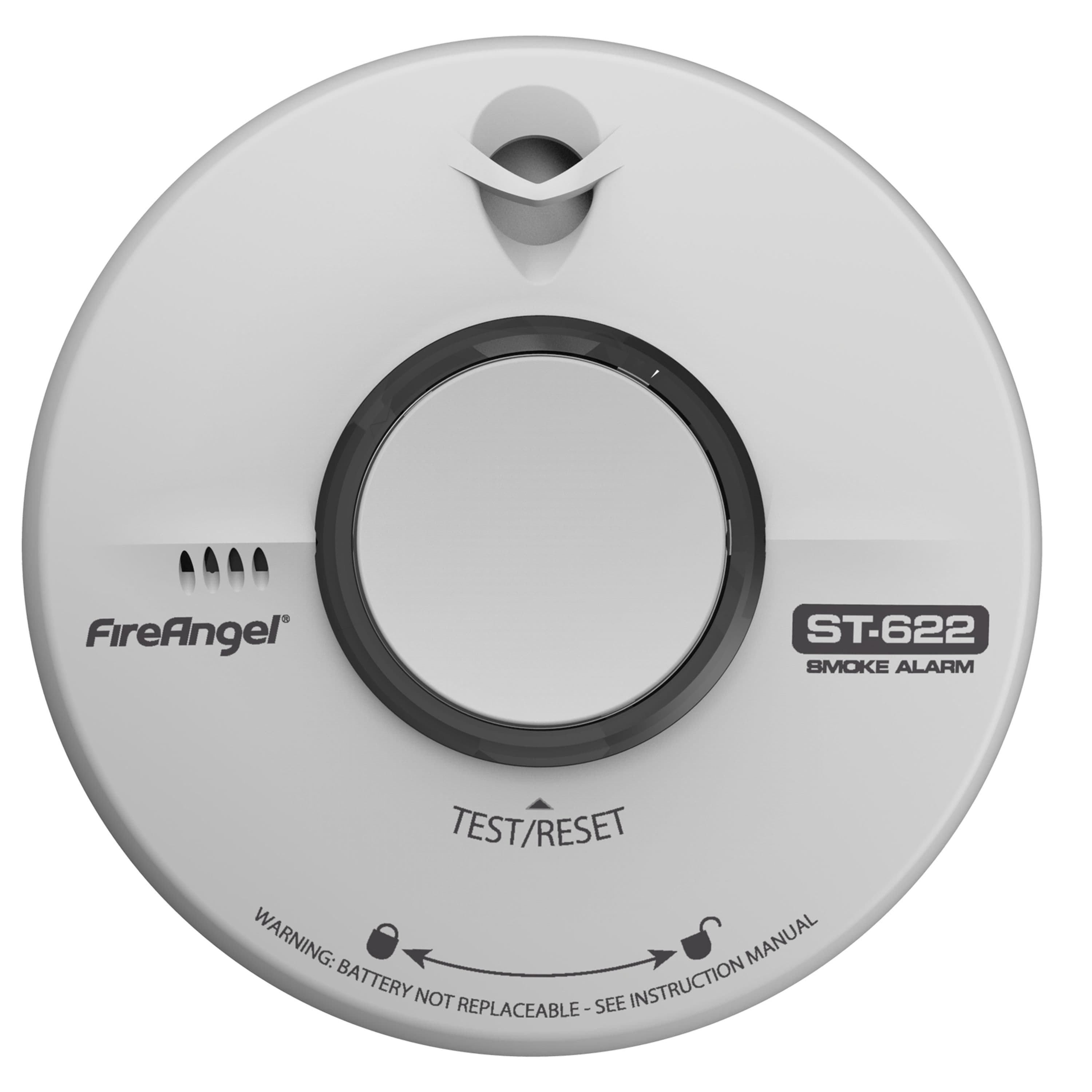 Fireangel ST-622 Smoke Alarm 10 Year Battery Thermoptek Multi-sensor