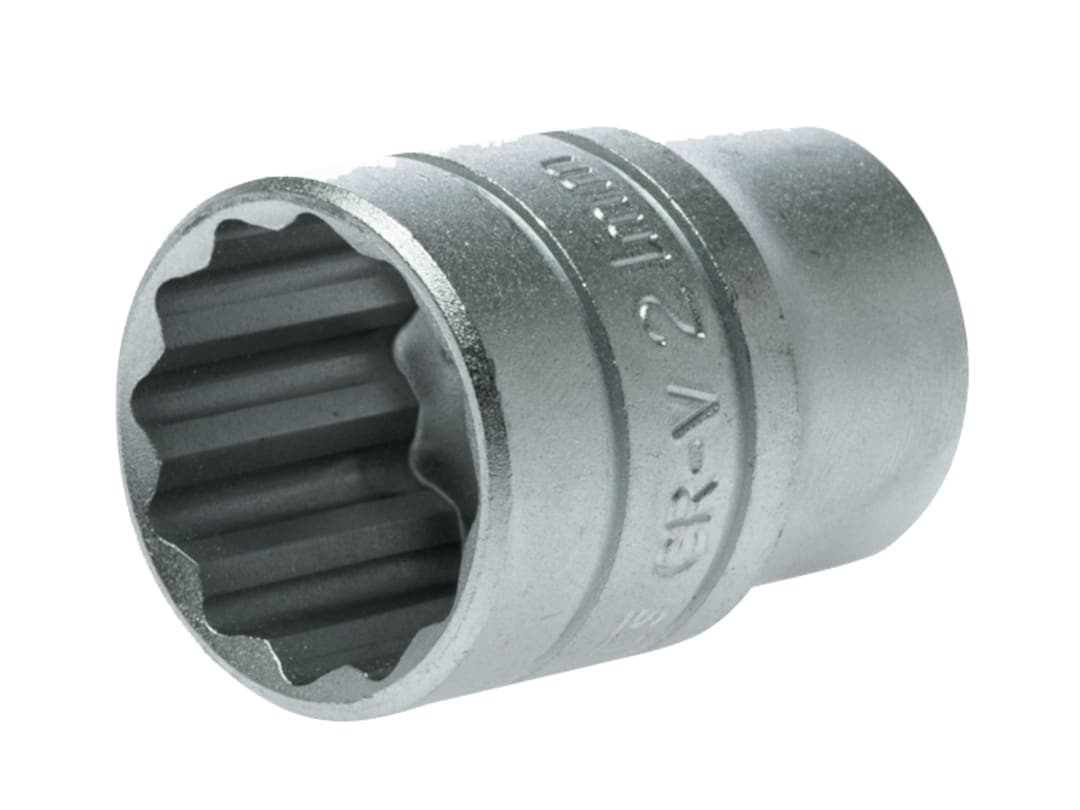 Teng Bi-Hexagon Socket 12-Point 1/2in Drive 21mm M120521-C