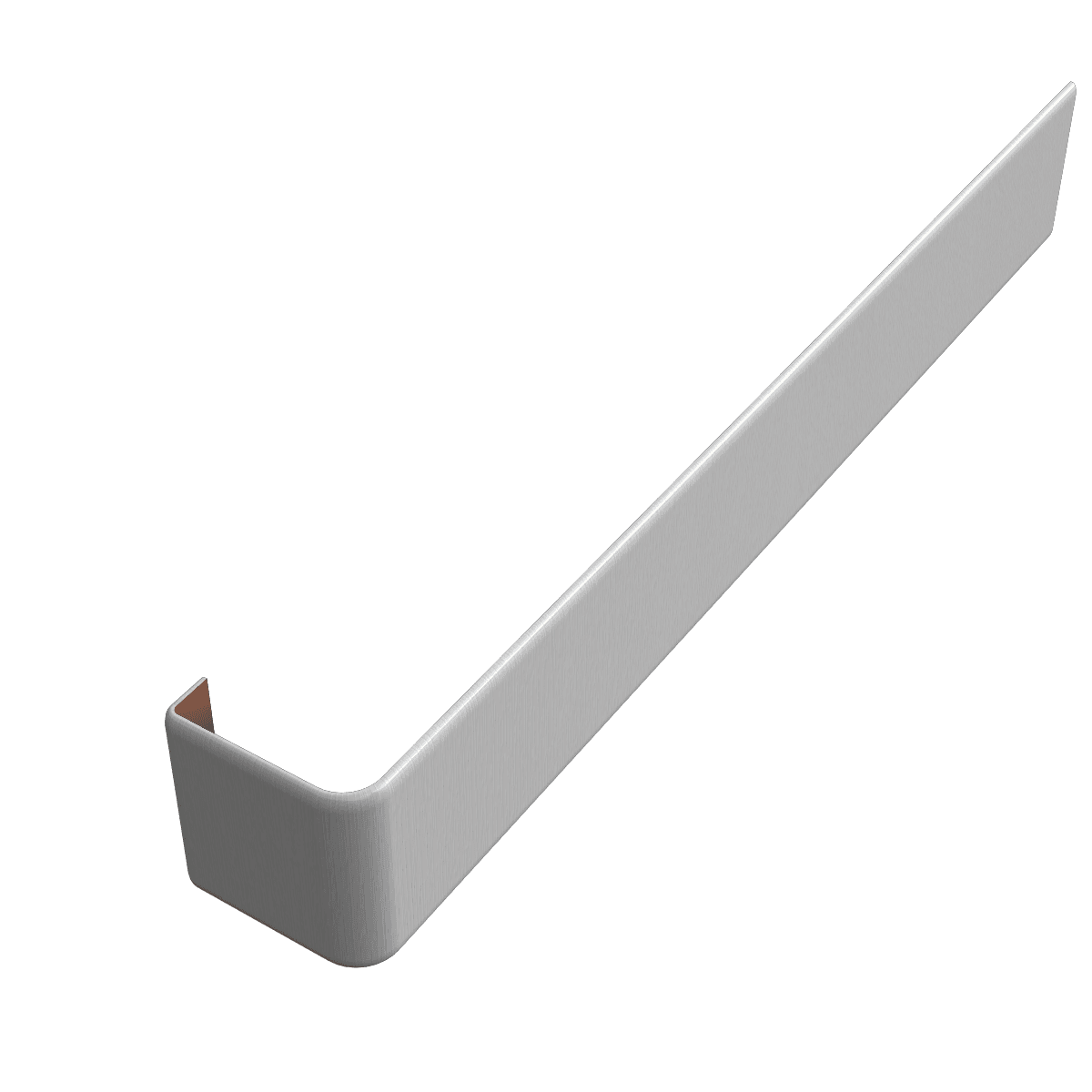 White Woodgrain Fascia Joint Trim - 300mm