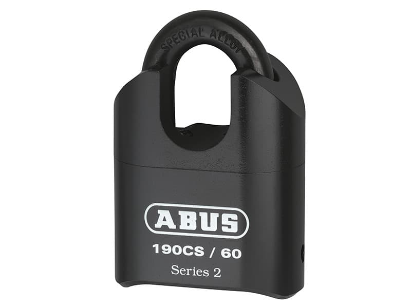 Abus Mechanical 51555 190/60 60Mm Heavy-Duty Combination Padlock Closed Shackle (4-Digit) Carded