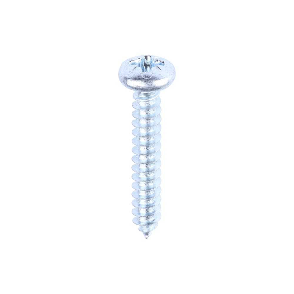 Timco Self-Tapping Screws - Pz - Pan - Zinc Box 200 00081CPAZS